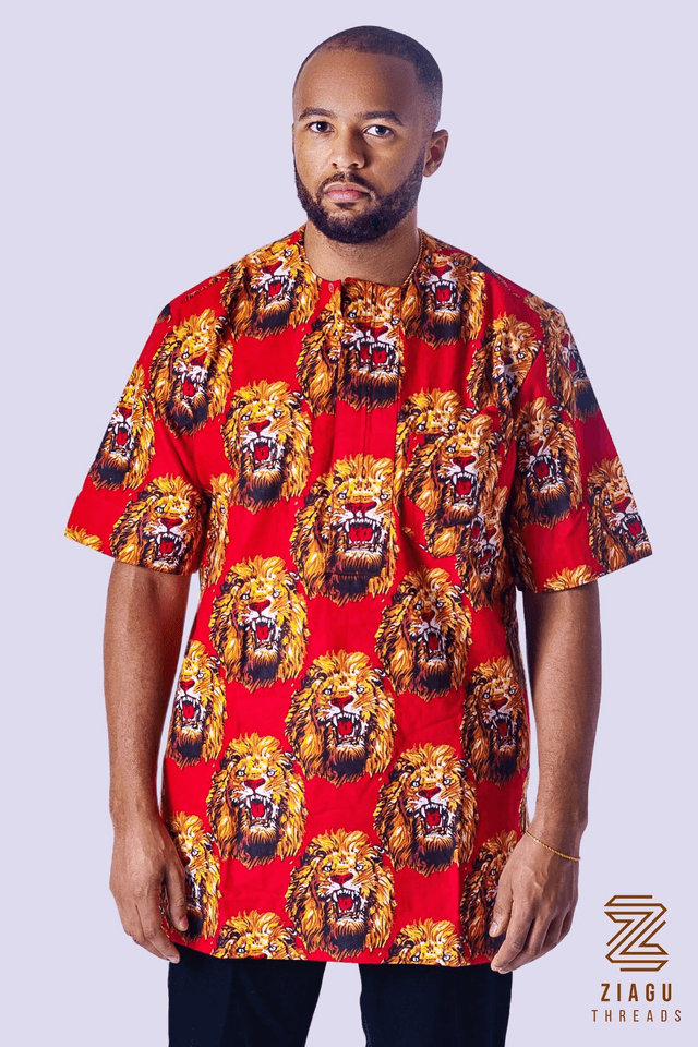 Isi Agu Lion | Red - Ziagu